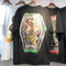 Camiseta Suelta Unisex Estilo Hip Hop con Estampado Graffiti - Diseño Urbano para Parejas