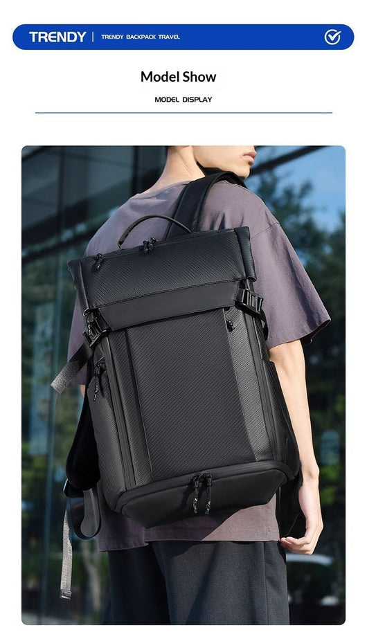 Mochila Ejecutiva Multiuso para Laptop con Diseño Urbano - Image 11