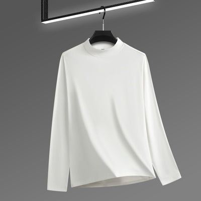 Playera Cuello Alto Terciopelo Liso para Hombre - Image 7
