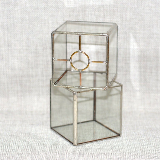 Maceta Vintage de Cristal para Suculentas y Flores - Image 6