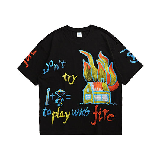 Playera Manga Corta Street Crayon para Hombre - Image 12