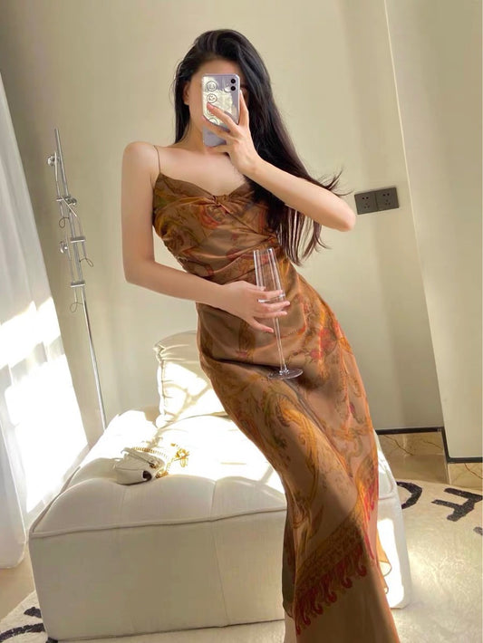 Vestido Niña Inspirado en Monet - Diseño Artístico Suspendido - Image 2
