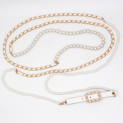 Cinturón de Cadena de Perlas para Mujer - Image 21