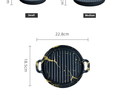 Plato Occidental Melamina Binaural para Barbacoa Creativa - Image 21