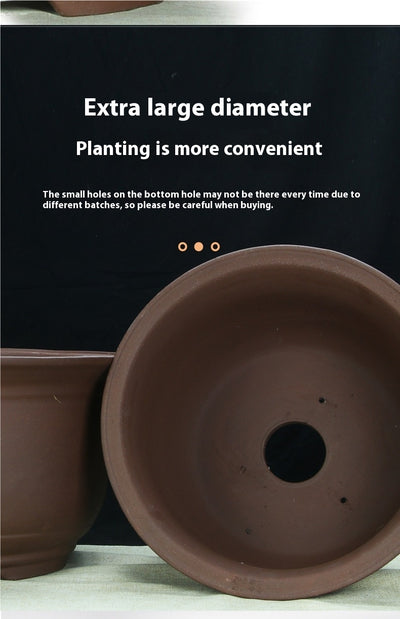 Maceta Cerámica Púrpura Grande 60cm para Árboles y Plantas Antiguas - Image 37