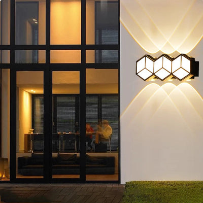 Lámpara de Jardín LED Luminosa Impermeable Doble Dirección para Terraza y Pasillo - Image 3