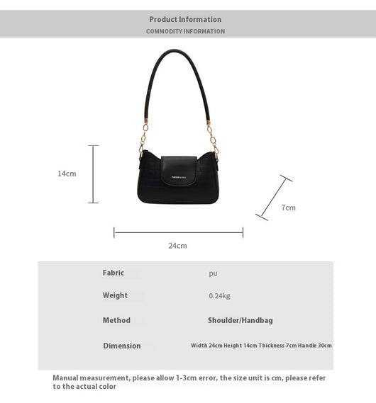 Bolso Bandolera Personalizado Estilo Francés Versátil para Mujer - Image 10