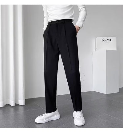Pantalones de Vestir Casual Rectos para Hombre - Versátiles y Elegantes - Image 21