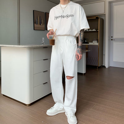 Pantalones de Chándal Holgados para Hombre - Corte Recto y Cómodo - Image 17