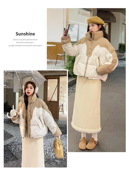 Abrigo Bread Multicolor Estilo Coreano Tendencia - Image 15