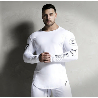 Playera Deportiva Ajustada Cuello Redondo para Correr - Image 16