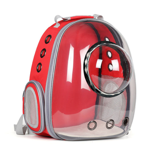 Mochila Transportín Cápsula Panorámica para Gatos