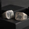 Anillo de Plata Tailandesa Ojo de Horus - Símbolo Egipcio de Protección