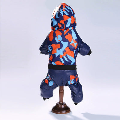 Abrigo Camuflado con Capucha para Mascotas - Otoño e Invierno - Image 14