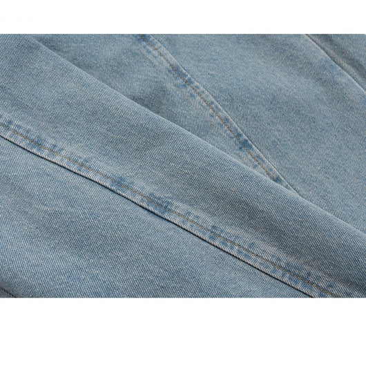 Pantalones Vaqueros Unisex Azul Gato - Estilo Urbano - Image 9