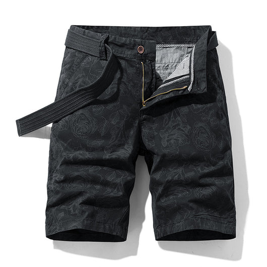 Pantalones Cortos Hombre Estilo Coreano Tendencia Verano - Image 7