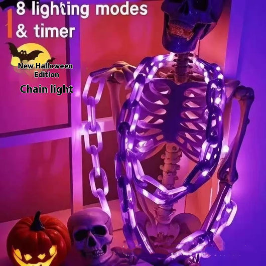 Cadena de Luces LED Impermeable con Batería para Decoración Halloween - Image 7