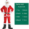 Papai Noel 8 Peças Conjunto 3XL