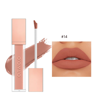 Brillo Labial Mate Terciopelo 18 Colores - Fórmula Larga Duración Anti-transferencia - Image 44