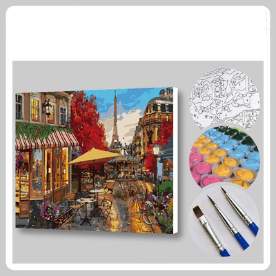 Kit Pintura al Óleo Digital - Cuadros Decorativos de Animales y Paisajes - Image 8