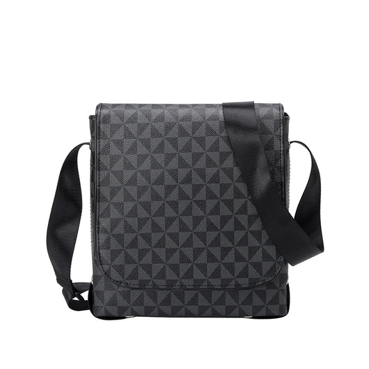 Bolsa de Hombro con Solapa Estilo Europeo y Americano para Hombre - Image 10
