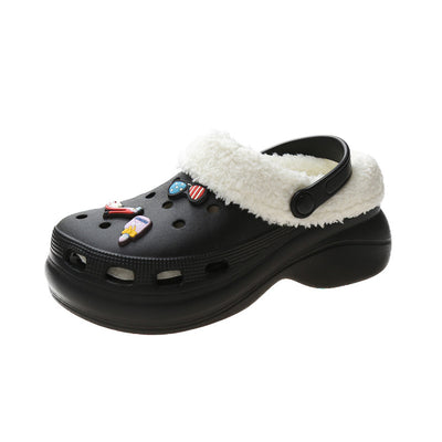 Pantuflas Tipo Pastel de Esponja con Suela Gruesa y Forro de Algodón - Image 19