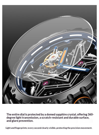 Reloj Mecánico Tourbillon Serie Gran Muralla - Image 13