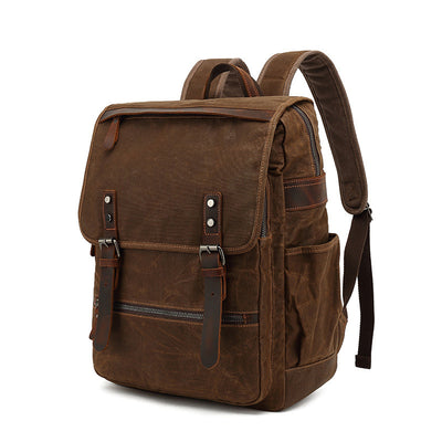 Mochila Escolar Impermeable con Tratamiento de Cera - Image 10