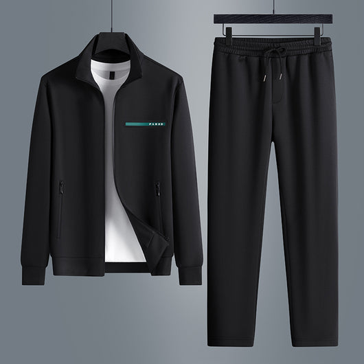 Conjunto Deportivo Casual de Dos Piezas con Mangas Largas para Hombre - Image 7