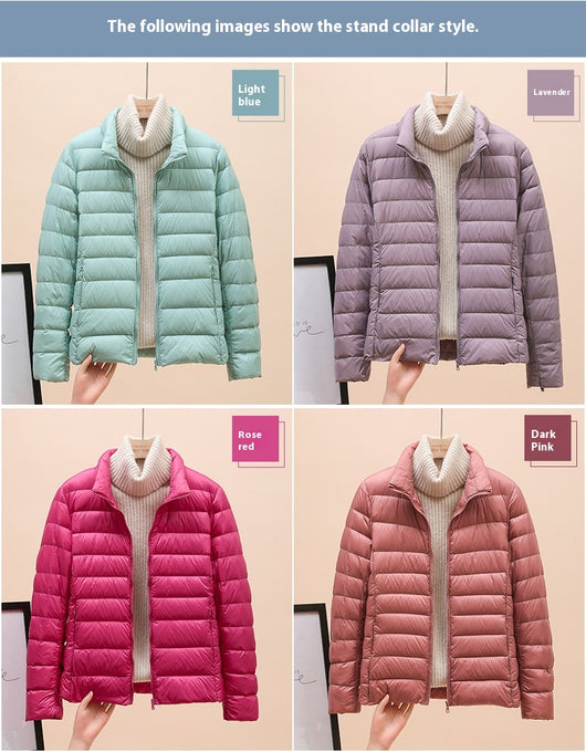 Chaqueta Acolchada Corta para Mujer - Ligera y Cálida - Image 17