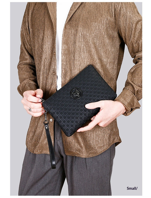 Clutch Personalizado de Textura Tejida con Diseño Minimalista y Gran Capacidad - Image 28