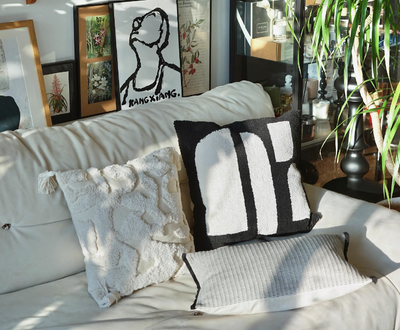 Funda de Almohada Algodón y Cáñamo Transpirable - Image 9