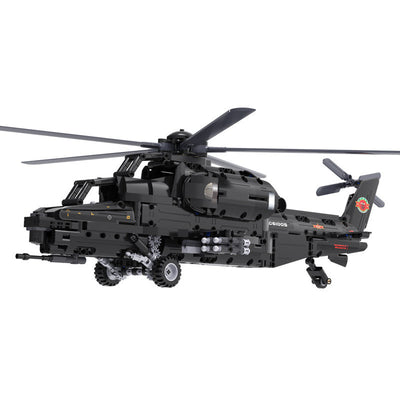 Helicóptero Wuzhi 10 con Control Remoto - Set de Bloques de Construcción Mecánicos - Image 4