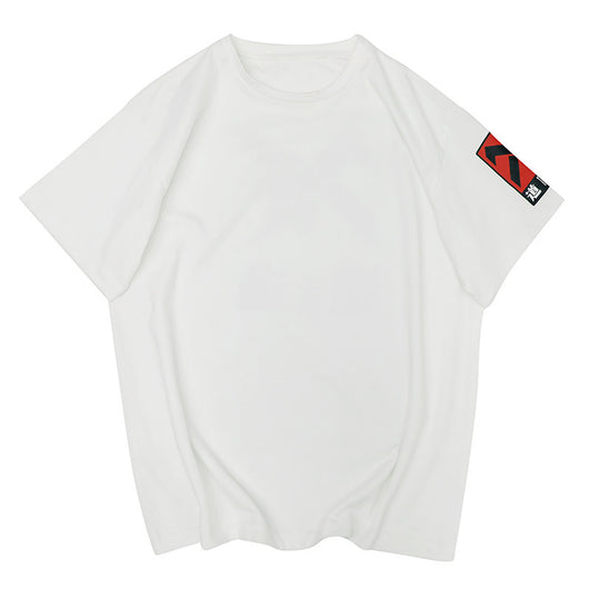 Camiseta Casual Holgada para Hombre - Cuello Redondo Funcional de Verano - Image 9