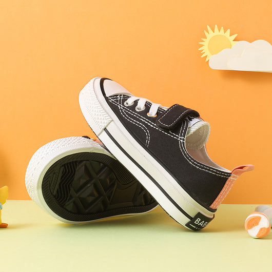 Zapatillas de Lona para Niñas - Diseño Combinado y Transpirable - Image 8