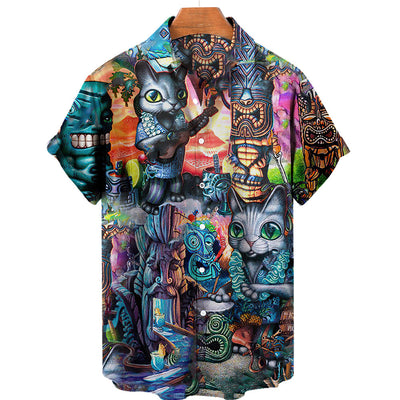 Camisa Estampada para Playa Hombre - Image 5