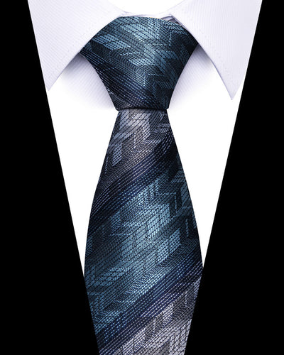 Corbata Ejecutiva a Rayas 8cm - Elegancia Profesional - Image 84