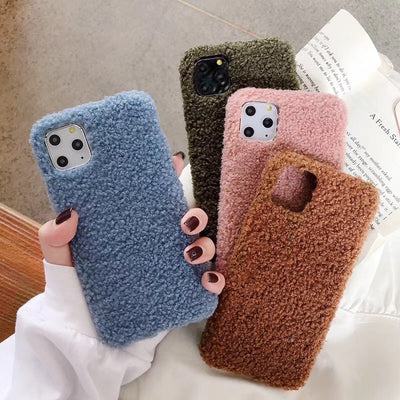 Funda para Teléfono Color Sólido Invierno - Image 11