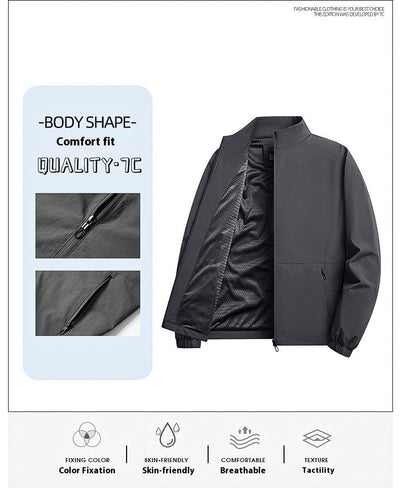 Chompa de Cuello Alto Casual para Hombre Talla Grande - Ropa de Trabajo - Image 16