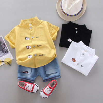 Conjunto Infantil Playera y Shorts Estilo Villano - Image 14
