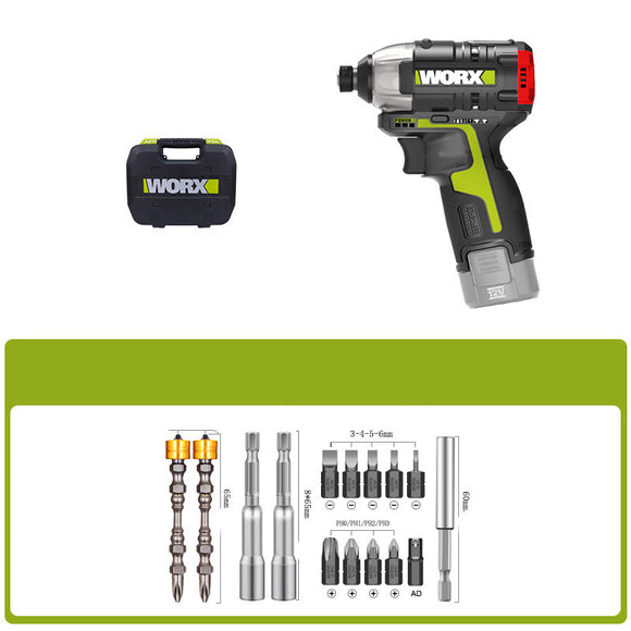 Taladro Percutor Inalámbrico con Batería de Litio