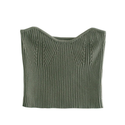 Cardigan Tejido Elegante para Mujer - Blusa Tubo Primavera - Image 4