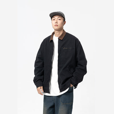 Chaqueta Retro Personalizada para Hombre con Solapa Distintiva - Image 2