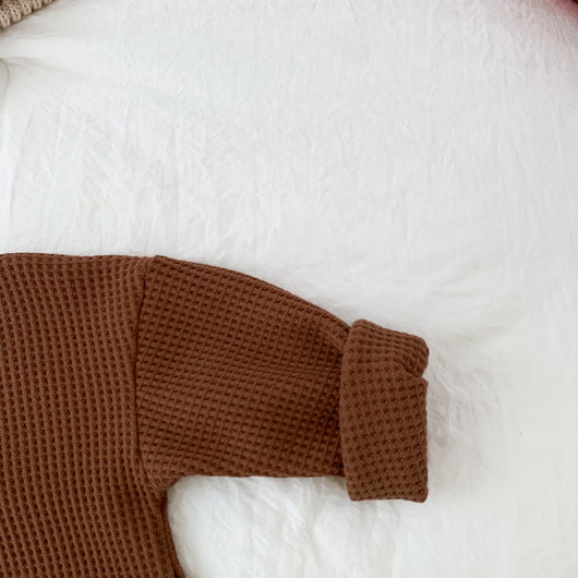 Buzo Térmico Texturado de Manga Larga para Niños y Niñas - Image 9