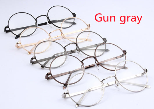 Gafas Retro Redondas de Metal con Filtro Luz Azul - Unisex - Image 6
