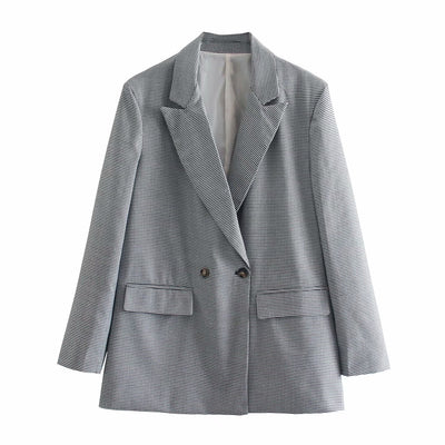 Blazer Casual Doble Botonadura Ligero para Commuter - Image 6