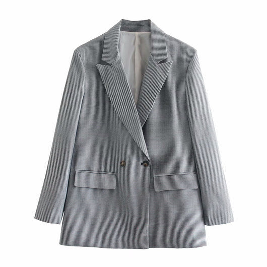Blazer Casual Doble Botonadura Ligero para Commuter - Image 6