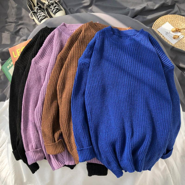 Suéter Básico Cuello Redondo para Hombre