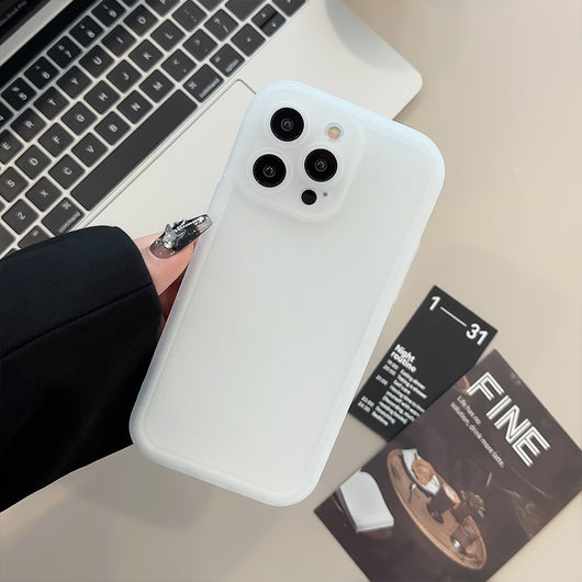 Funda Silicona Integral de Color Sólido para Teléfono - Image 7