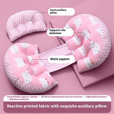 Almohada de Apoyo Embarazo U Protección Lumbar y Vientre - Image 9
